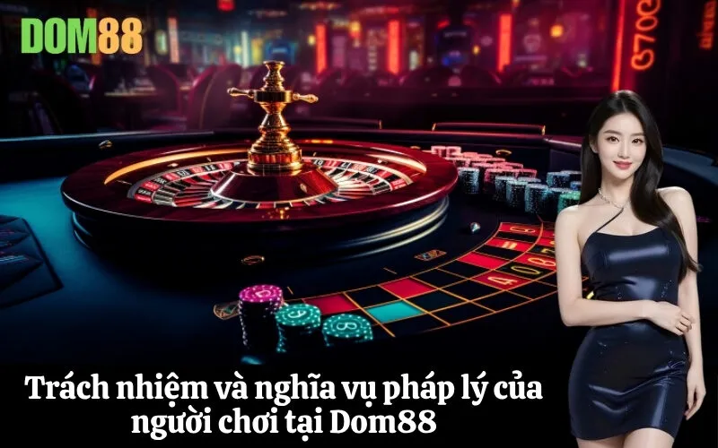 Trách nhiệm và nghĩa vụ pháp lý của người chơi tại Dom88