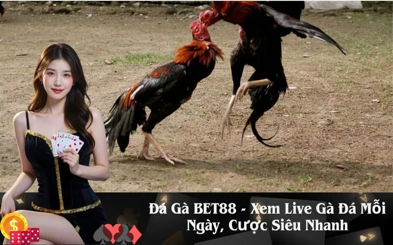 Đá Gà BET88 - Xem Live Gà Đá Mỗi Ngày, Cược Siêu Nhanh