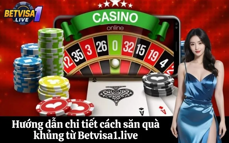 Hướng dẫn chi tiết cách săn quà khủng từ Betvisa1.live